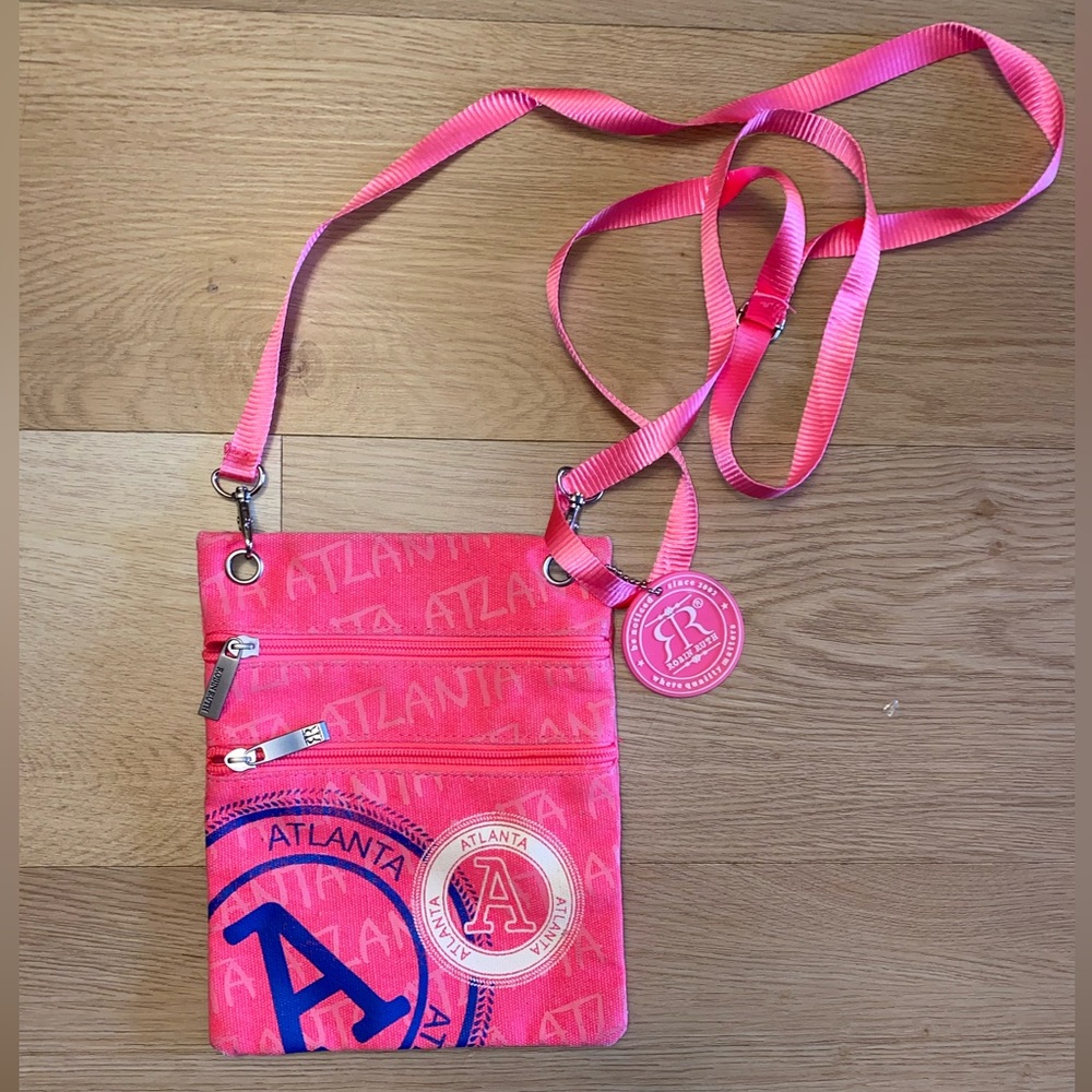 Robin Ruth Pink Atlanta Crossbody Bag
